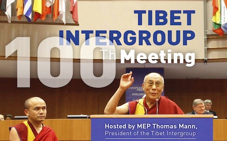 European Parliament’s 100th Tibet Intergroup Meeting