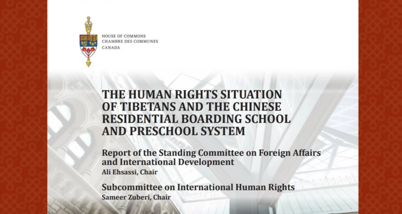 Canadian parliamentarians urge sanctions over Tibet residential schools