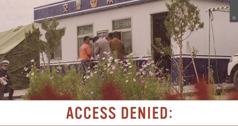 Access Denied New U.S. legislation, the Quest for Reciprocity in Europe and the Lockdown in Tibet