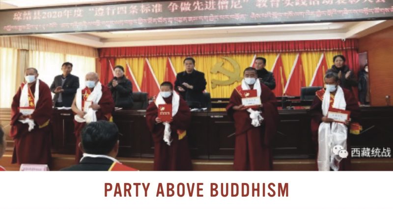 Party Above Buddhism China’s Surveillance and Control of Tibetan Monasteries and Nunneries