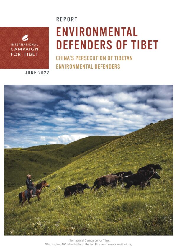 Environmental Defenders of Tibet China’s Persecution of Tibetan Environmental Defenders 