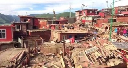 Demolitions begin at Larung Gar, ‘monastery for the world’, as religious teachers urge calm