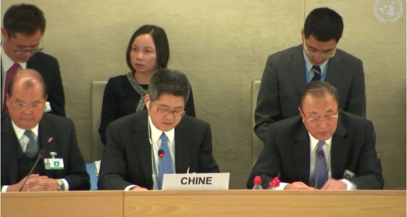 China’s false denials at UN human rights council must be challenged, ICT says
