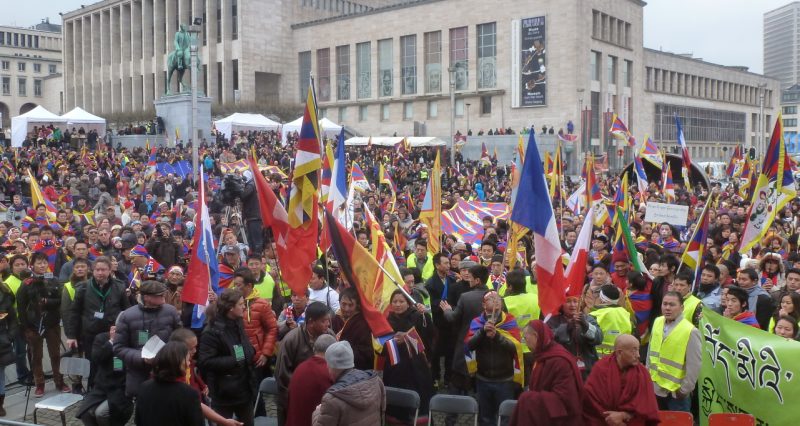Tibetans to March Upon the Chinese Embassy in Brussels