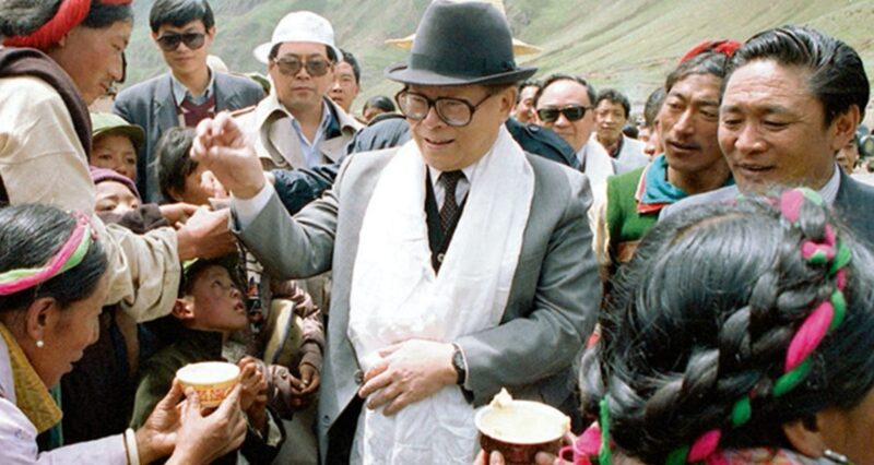 Jiang Zemin’s tenure saw re-engaged talks but also hardening policies on Tibet