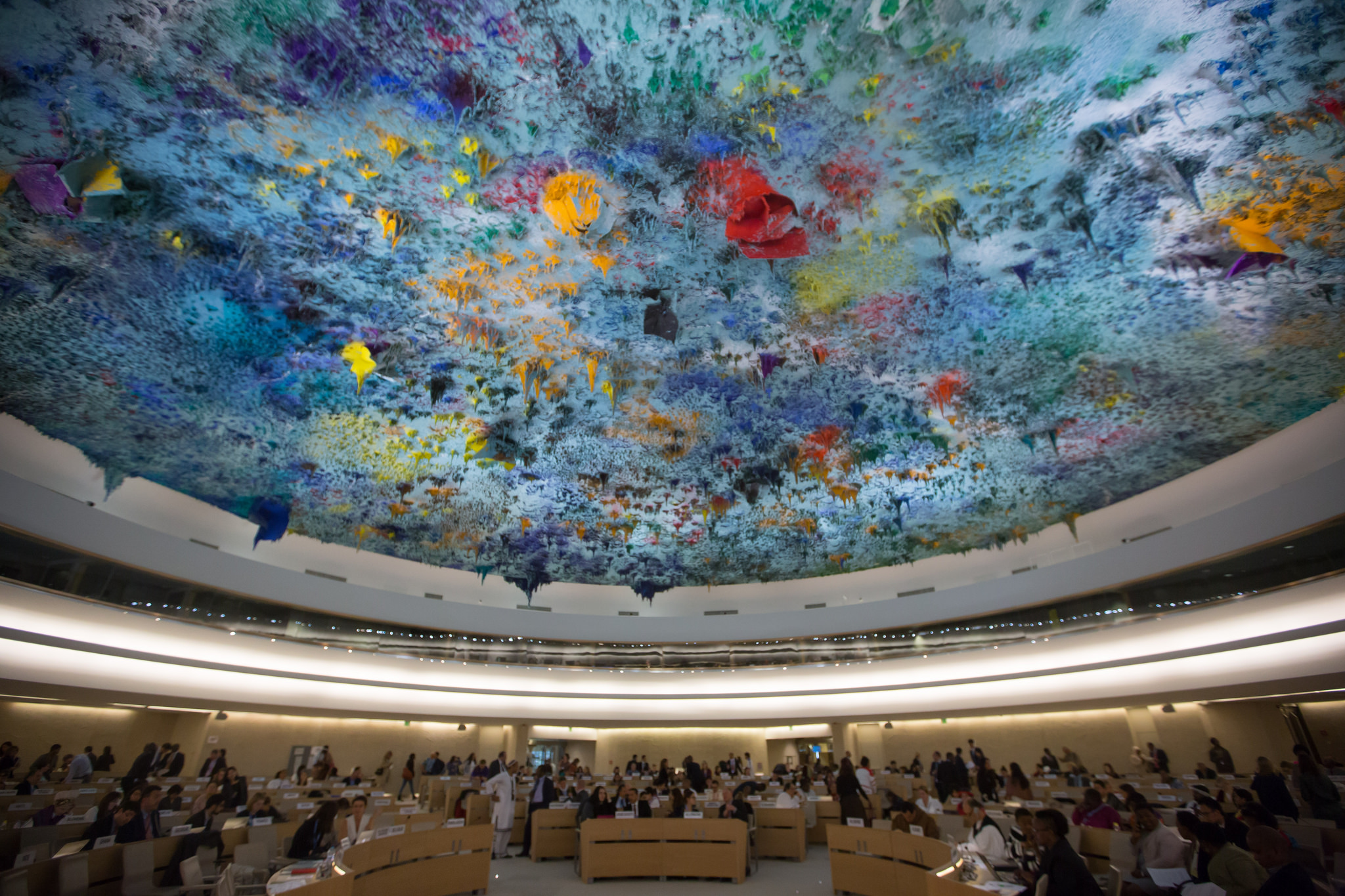 Maina Kiai, Room XX at the Palais des Nations, CC BY 20