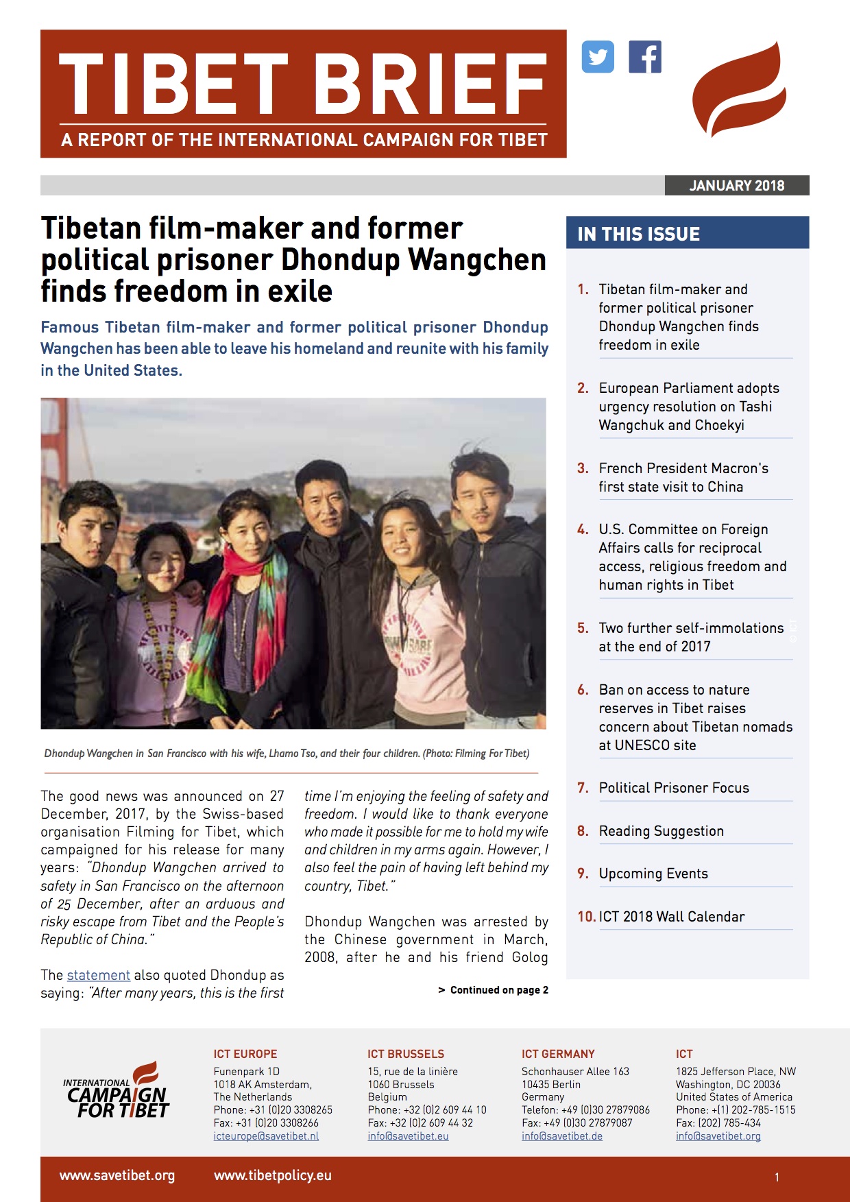 Tibet Brief January 2018-EN