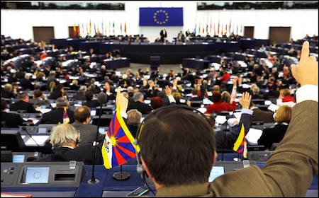 Candidates to the European Parliament are taking a stand for Tibet