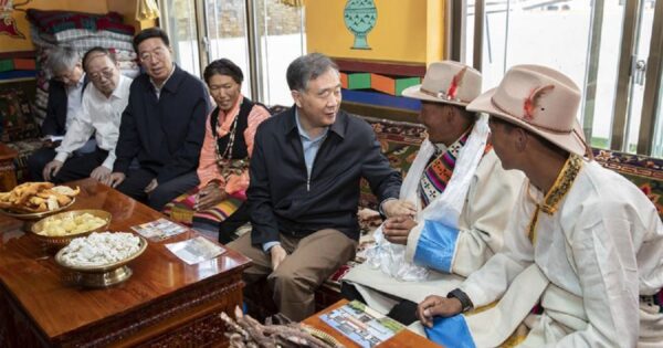 Top Chinese political advisor makes “inspection tour” of Tibetan region